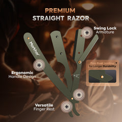 Markhor Premium Straight Razor – Camo Edition