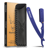 Markhor Premium Straight Razor – Matte Purple Edition