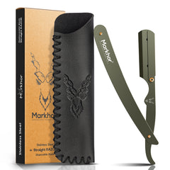 Markhor Premium Straight Razor – Camo Edition