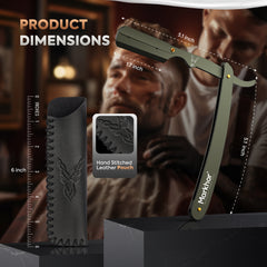 Markhor Premium Straight Razor – Camo Edition